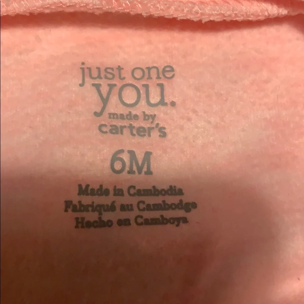 Carters adorable pink